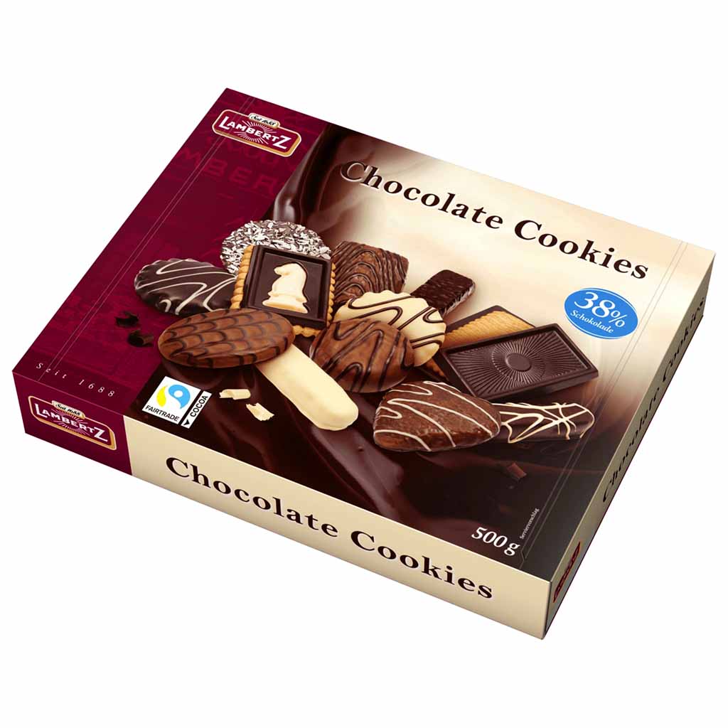 Lambertz Gebäckmischung Chocolate Cookies 500g MHD:30.1.25