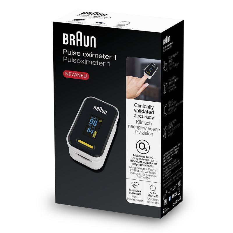 Braun Pulse Oximeter 1 Stuk