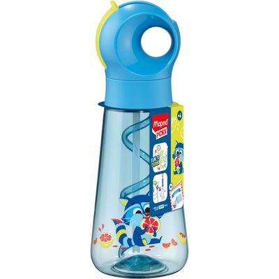 Gourde MINIZ en acier inoxydable 500 ml pour enfants – Design raton laveur – Étanche et écologique