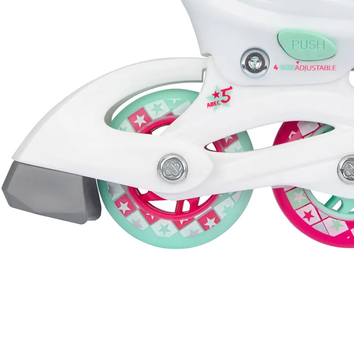 Nijdam Inline Skate Rem Blok Set