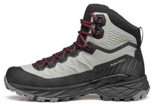 Chaussures de Randonnée Femme Scarpa Rush Trek LT Gore-Tex Vert/Noir