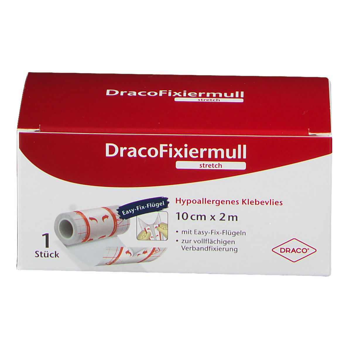 Draco® Fixiermull stretch 10 cm x 2 m