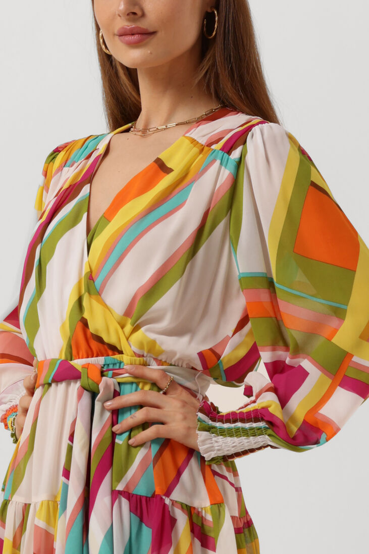 SUNCOO multi suncoo mini jurk ceylia