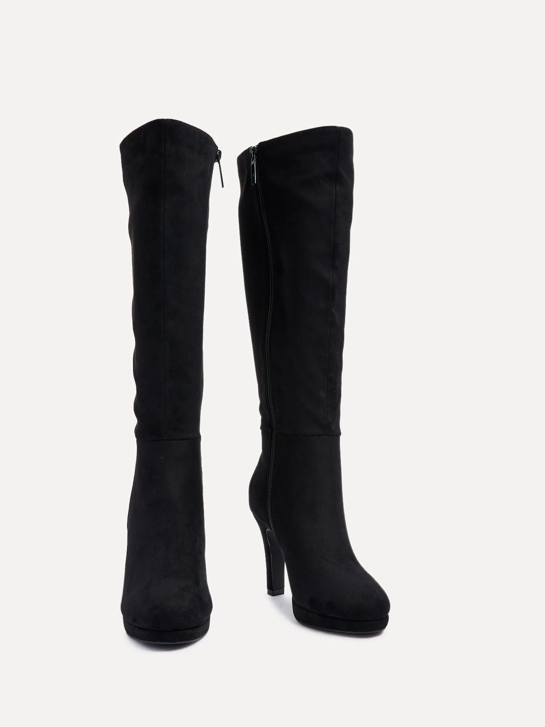 Linzi Shelby Stiletto High Leg Boots