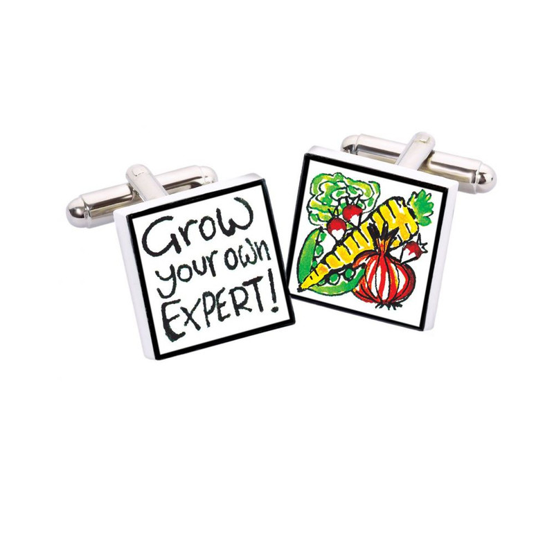 Boutons de manchette, Grow your own expert, Bone China