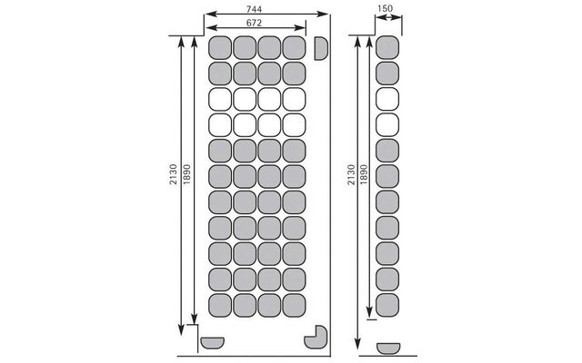 Berger Sentina Mobil by Froli Bettsystem Grundpaket