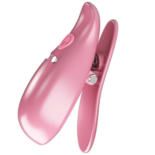 Pretty Love - Bladvibrerende brystvorteklemmer Rosa