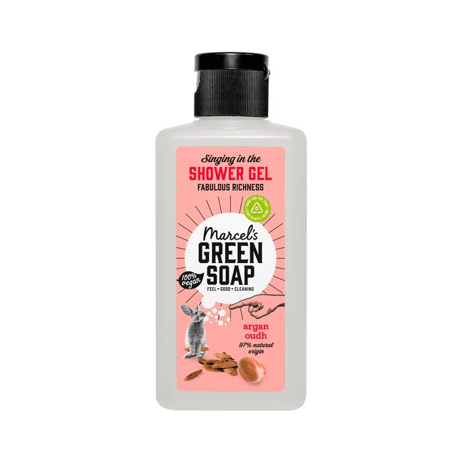 Marcel's Green Soap Argan & Oudh Showergel Mini 100 ML