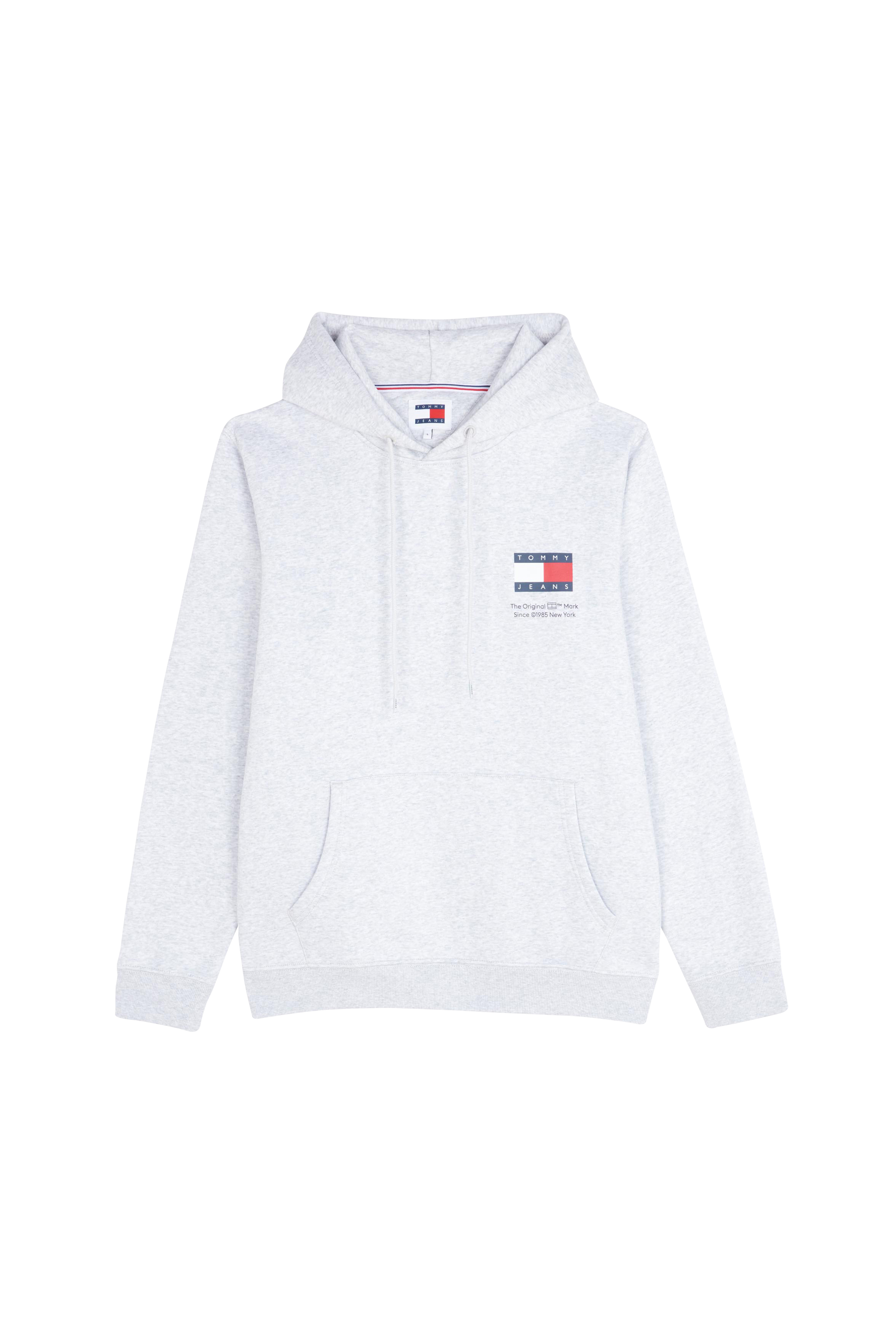 TOMMY JEANS Hoodie TJM REG ESSENTIAL FL Gris