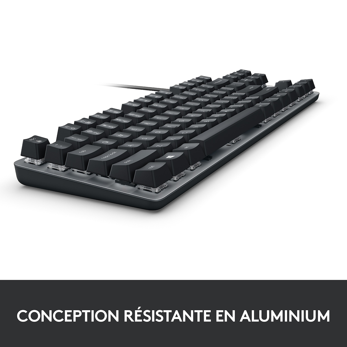 Logitech K835 TKL tastatur (grafittgrå)