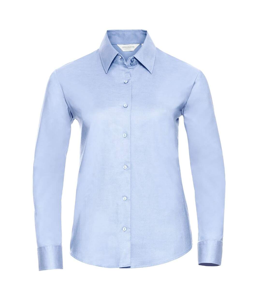 Russell Collection - Chemisier à manches longues - Femme (Bleu clair) - UTBC1022