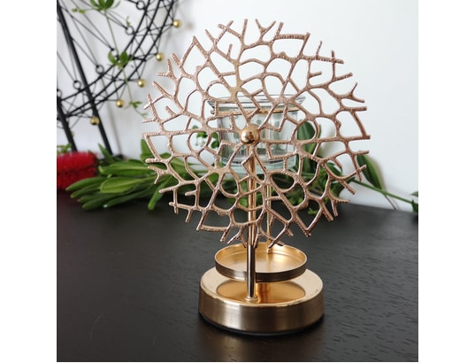 ZEN AROME - Diffuseur d'huiles essentielles Brûle parfum série inspiration - corail