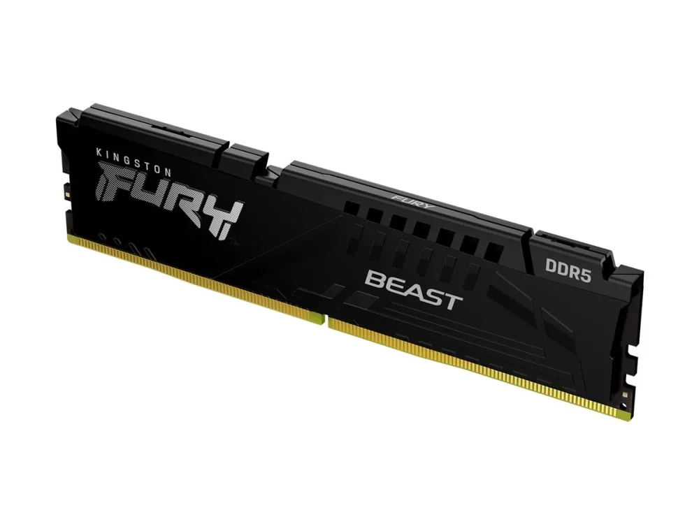 [OUTLET] - Kingston FURY Beast - DDR5 - modul - 32 GB - DIMM 288-PIN - 5200 MHz / PC5-41600 - CL40 - 1.25 V - ikke bufferet - on-die ECC