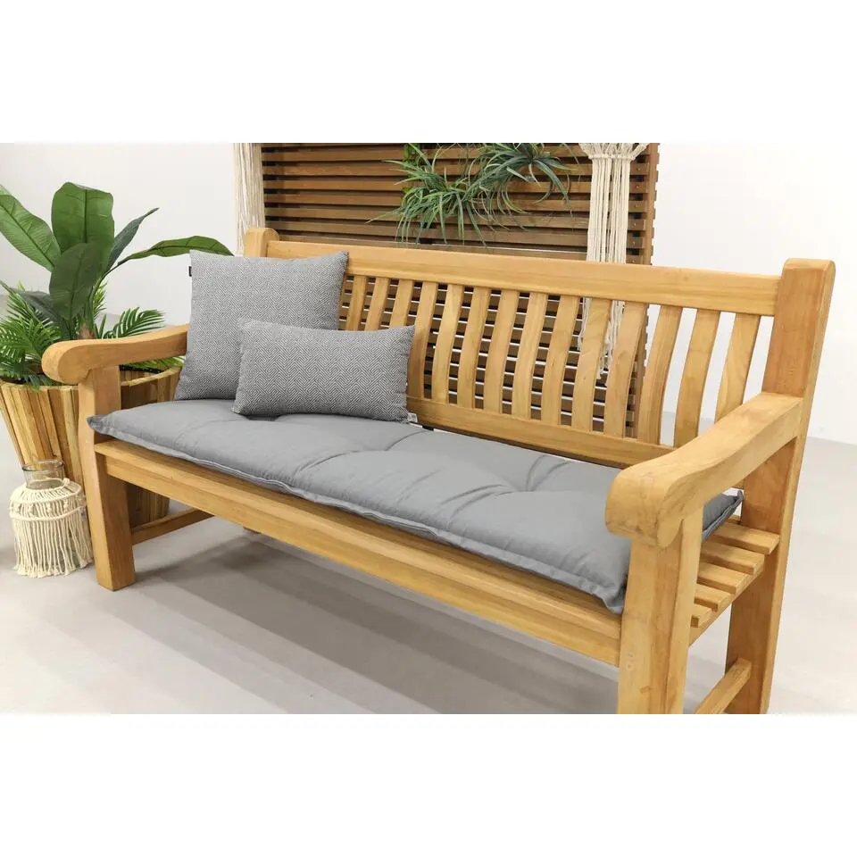 Livingfurn - Tuinbank Patrick Bench Fat - Teakhout - 50x166x45