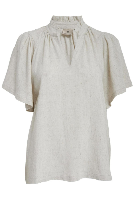 Peppercorn beige dames blouse