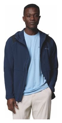 Veste Softshell Columbia Triple Canyon Hooded Bleu Homme