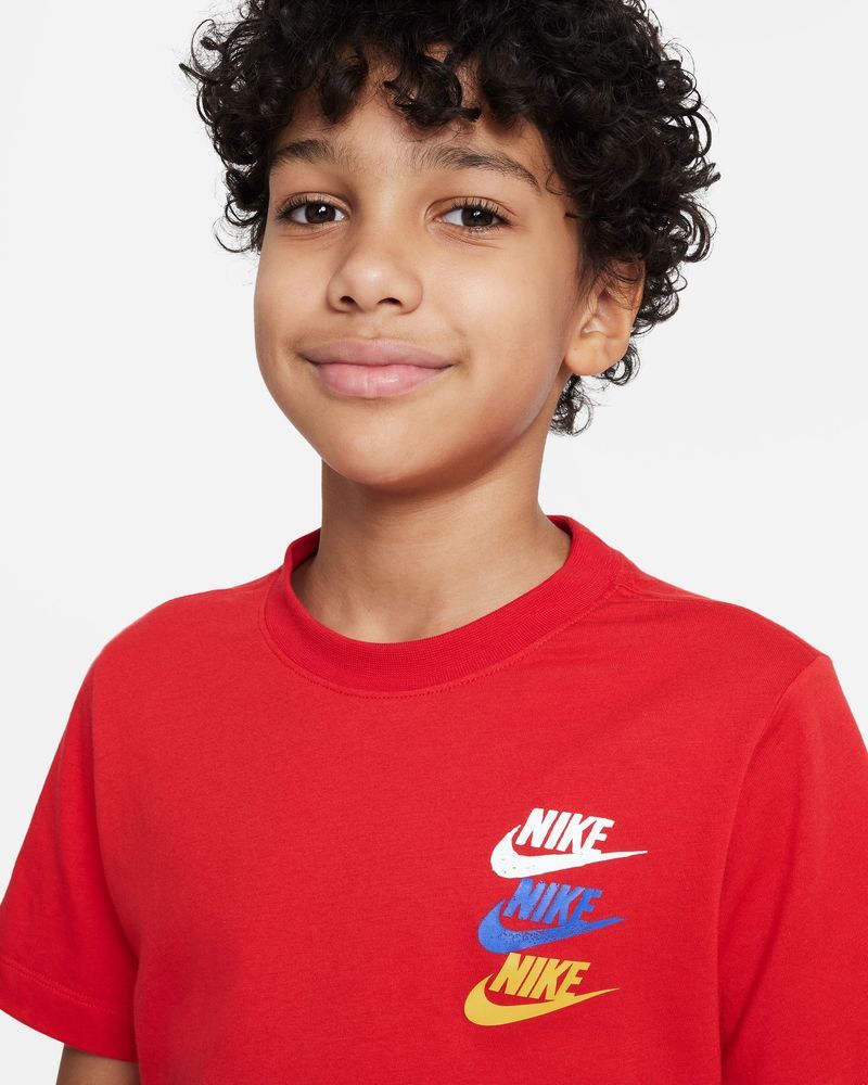 T-shirt Nike Sportswear Rouge pour enfant
