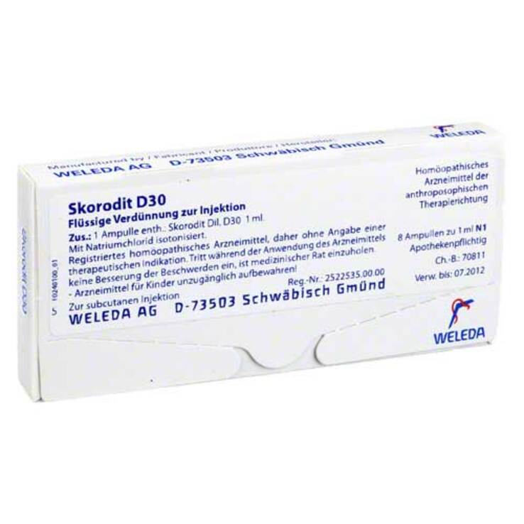 Skorodit D 30 Ampullen, 8X1 ml