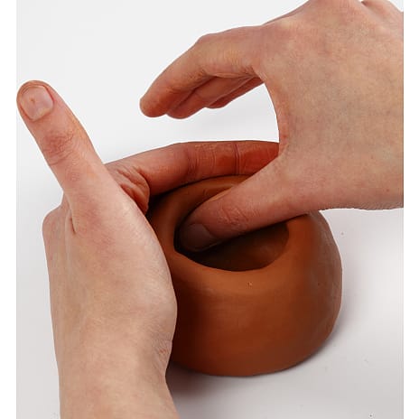 Selvhærdende ler, terrakotta, 1000 g