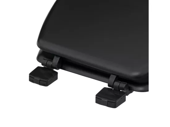 Abattant WC standard en Bois laqué Noir