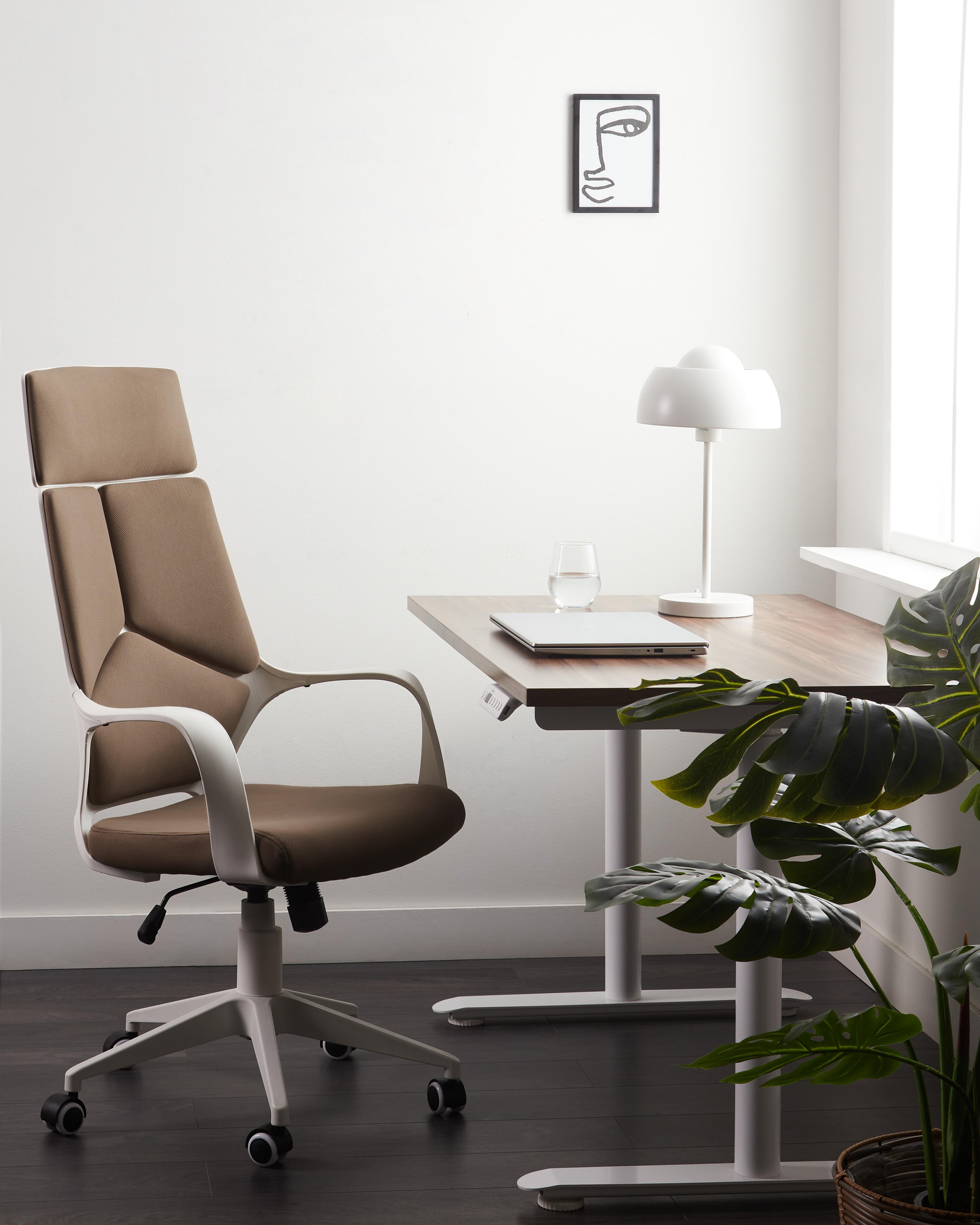 Bureaustoel DELIGHT Bruin