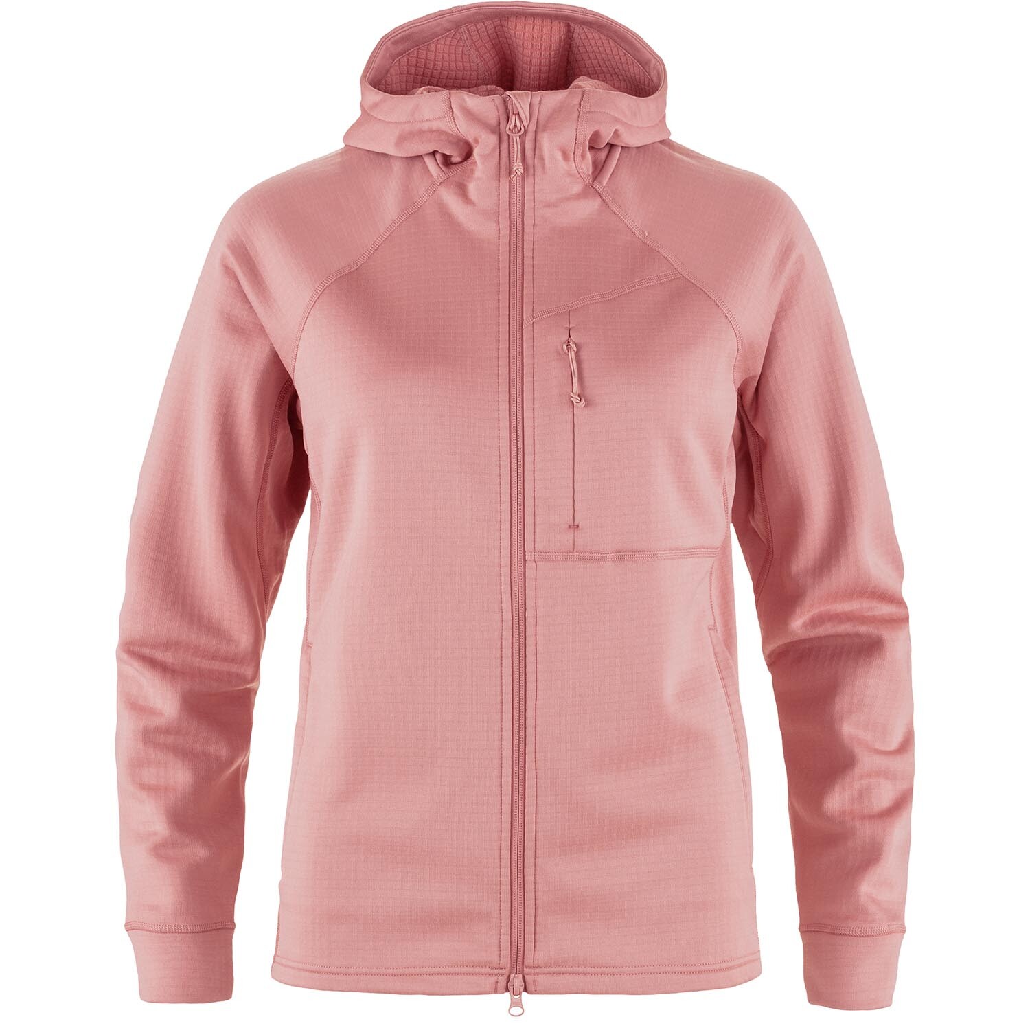 Fjällräven Womens Abisko Grid Fleece Hoodie