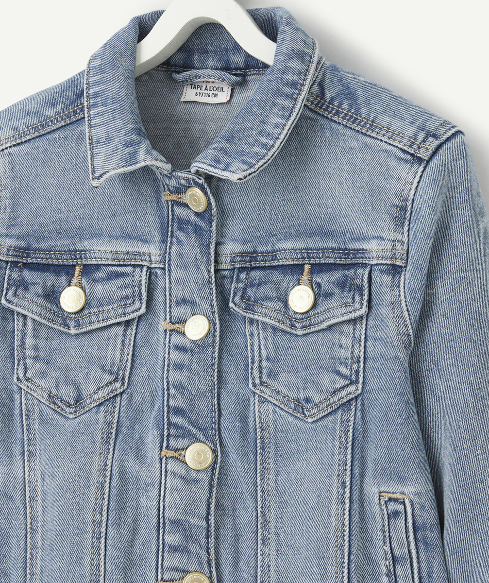 VESTE FILLE EN DENIM LOW IMPACT