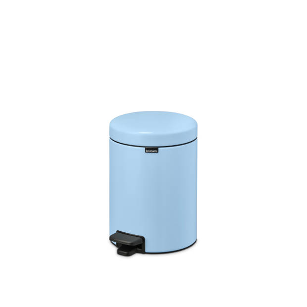 Brabantia NewIcon pedaalemmer 5 liter met kunststof binnenemmer - Dreamy Blue