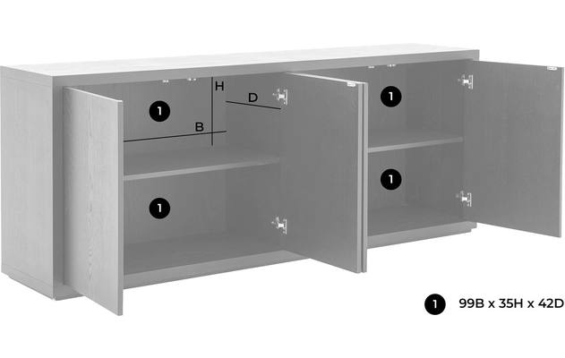 Dressoir Barcelona