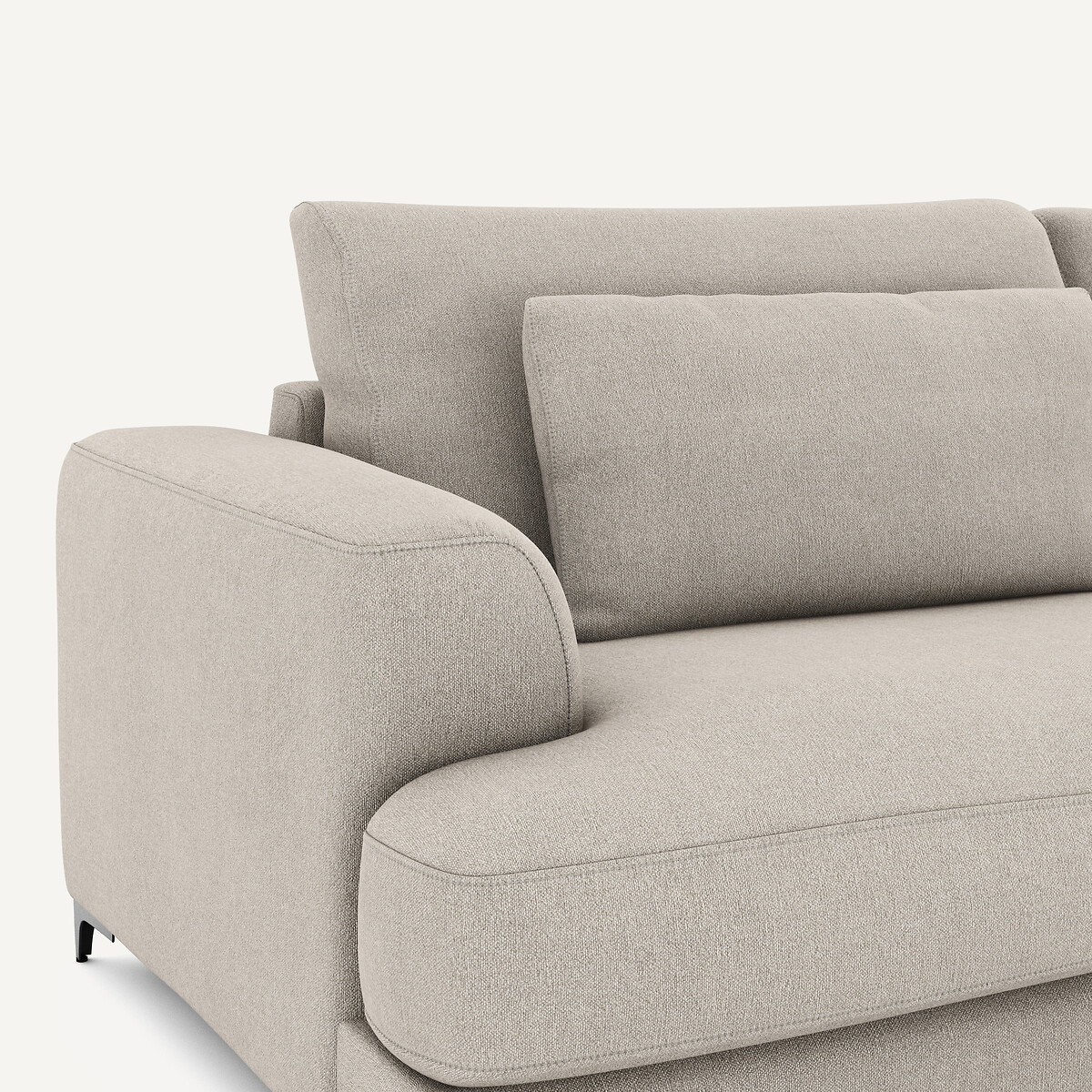 AM.PM4-zit slaapbank viscose de linho texturizada, Marsile