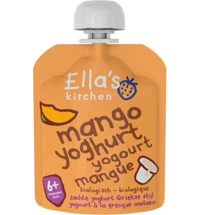 Ella’S Kitchen Mango Yoghurtgriekse Stijl 6+ Maanden Bio (90 gr)