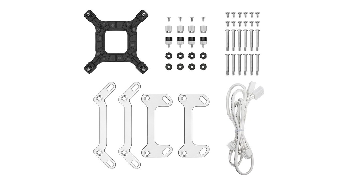 DeepCoolLT360 ARGB waterkoeling  (Wit, 4-pins PWM fan-connector)