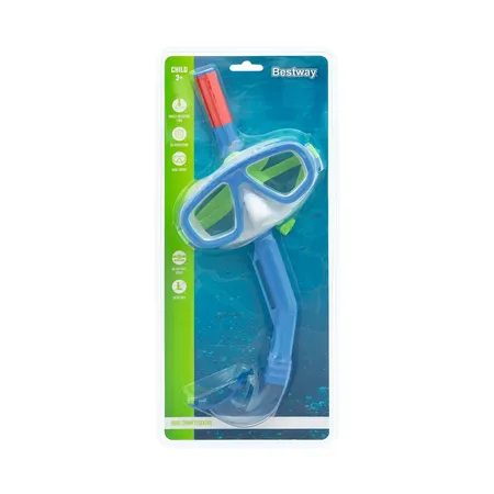 Bestway Schnorchel-Set Aqua Champ Essential, 1 Stück, 2-fach sortiert