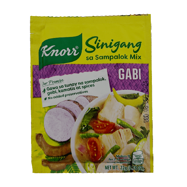 Knorr Sinigang met Gabi Kruiden 22g