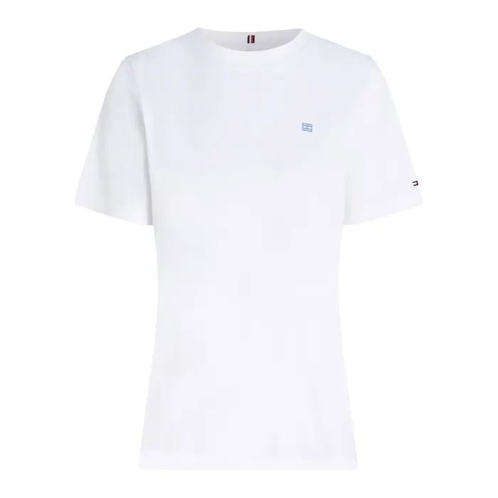 Tommy Hilfiger Contrast Flag Shirt Dames