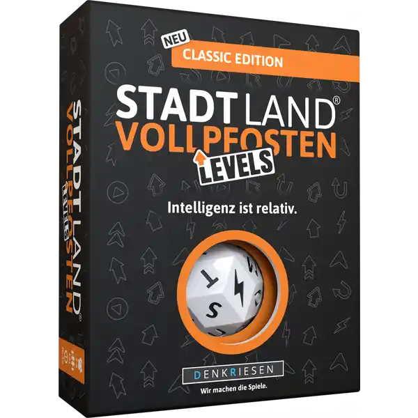 Stadt Land Vollpfosten Levels Classic Edition