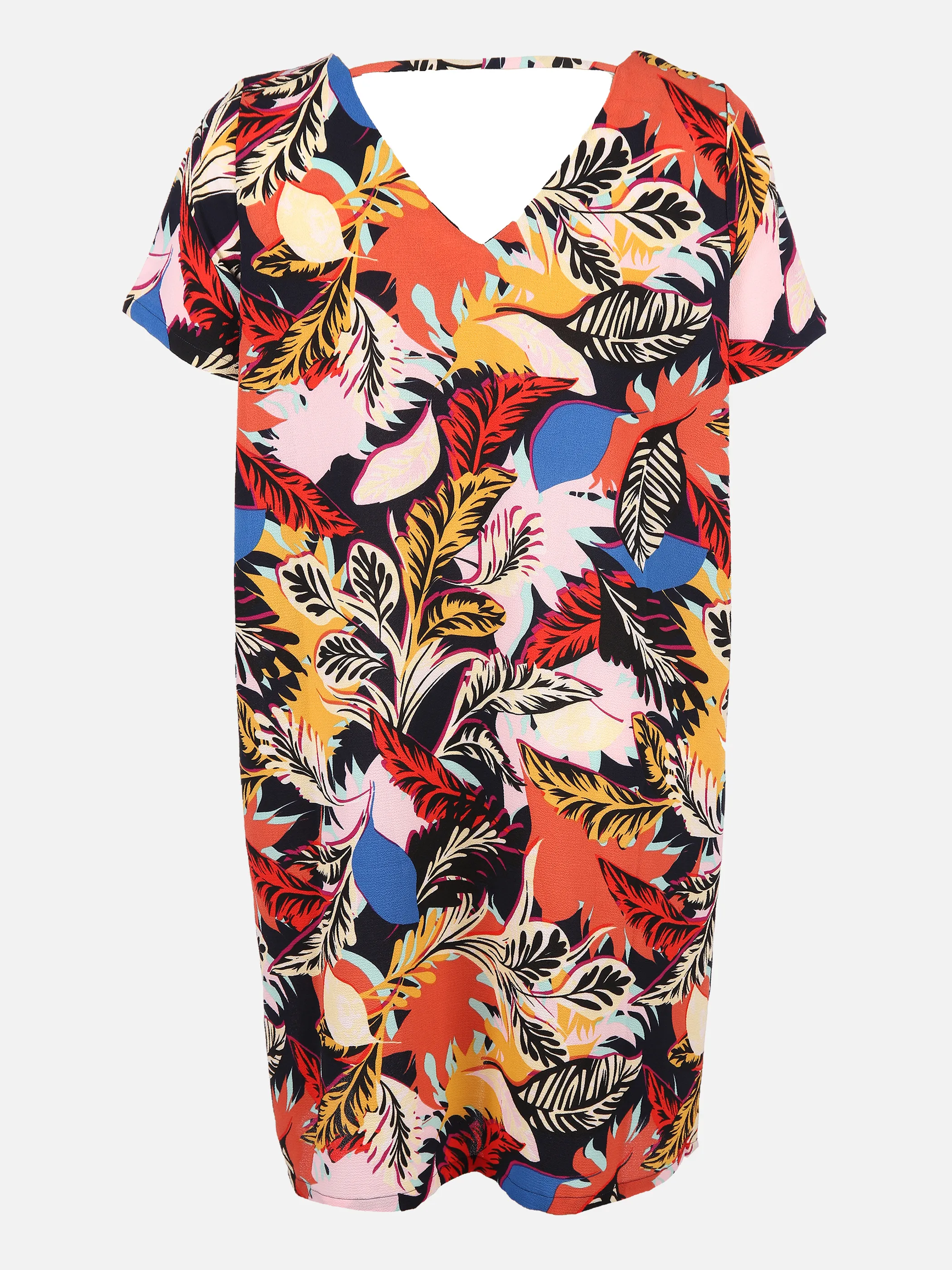 Only Carmakoma CARLUXLOU SS V-NECK K Kleid