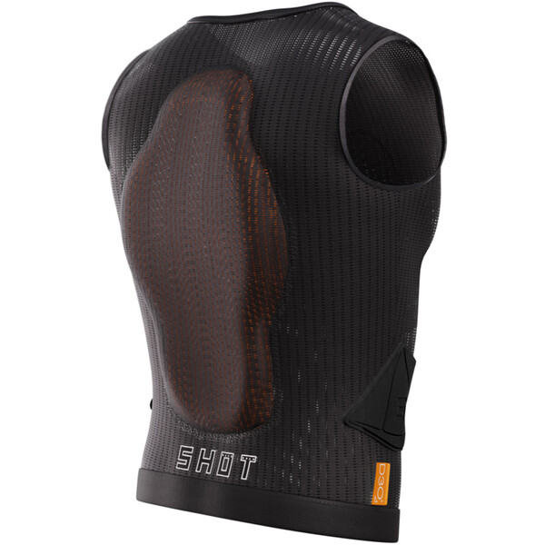 Shot - Gilet de protection sans manches Race D3O® Noir