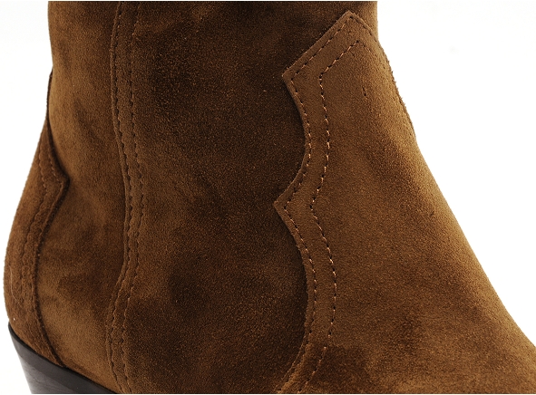 Alpe boots bottine talons femme 2072 marron