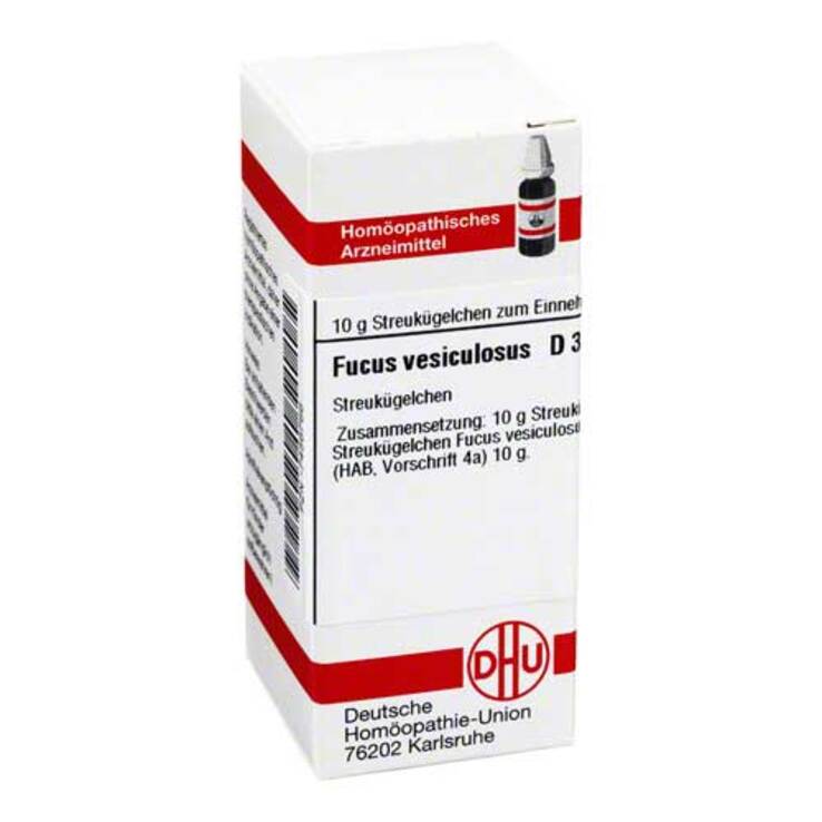 DHU Fucus vesiculosus D 30 Globuli, 10 g