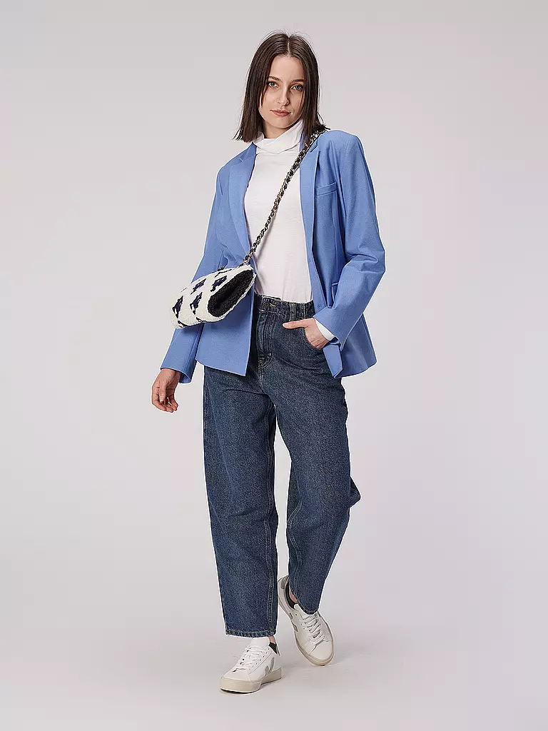 LANIUS Rollkragenshirt  weiss