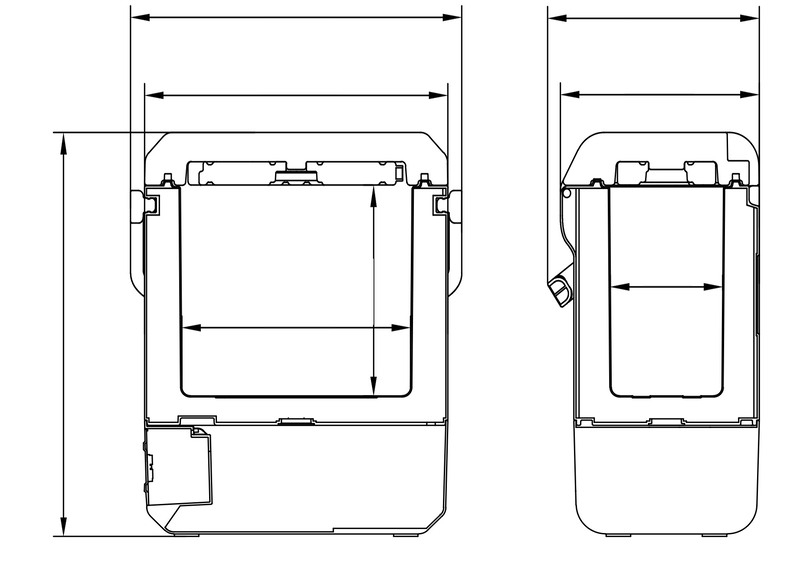 CARBEST Kompressor-Kühlbox FreeCooler - 13 l