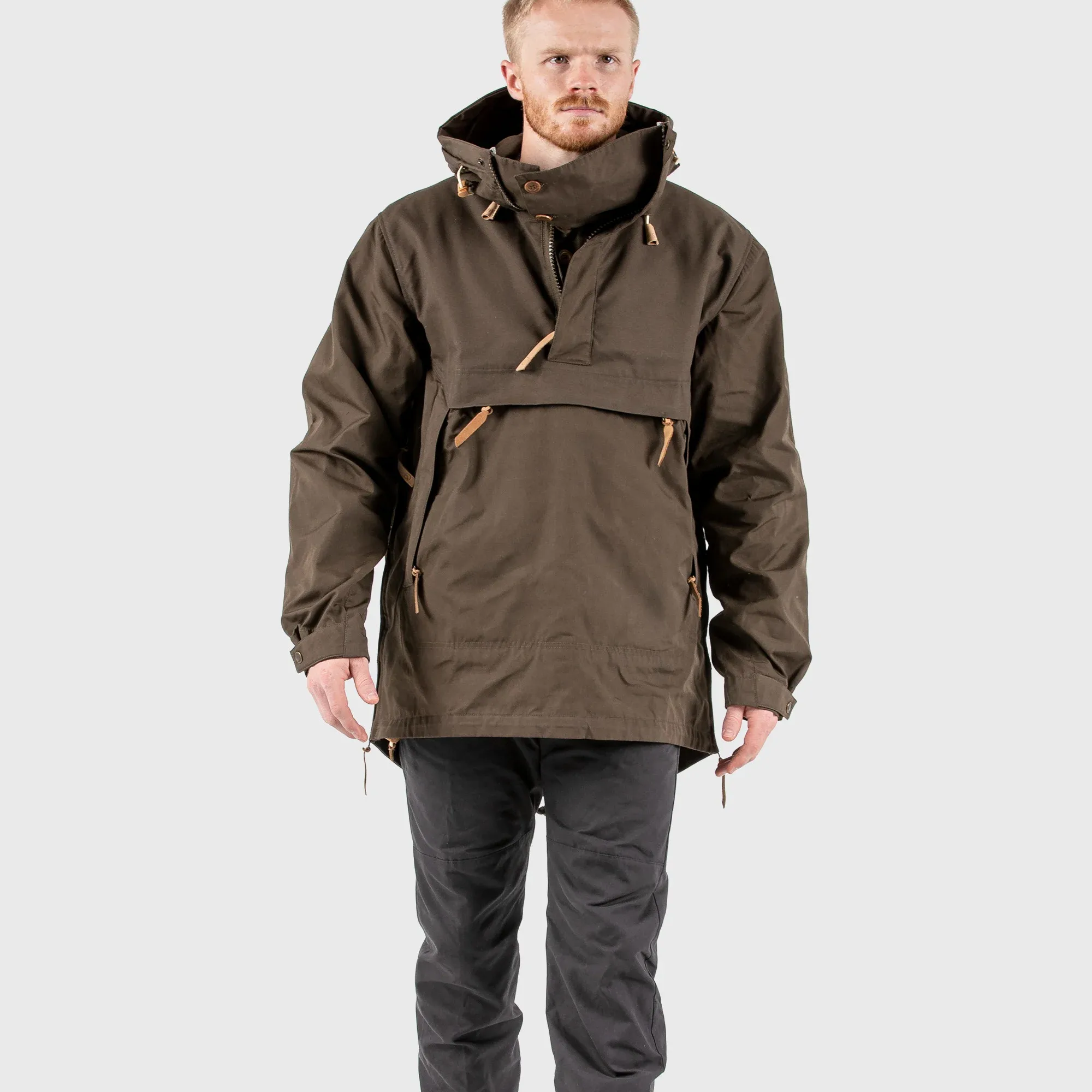 Fjällräven Men's Anorak No. 8 Dark Olive
