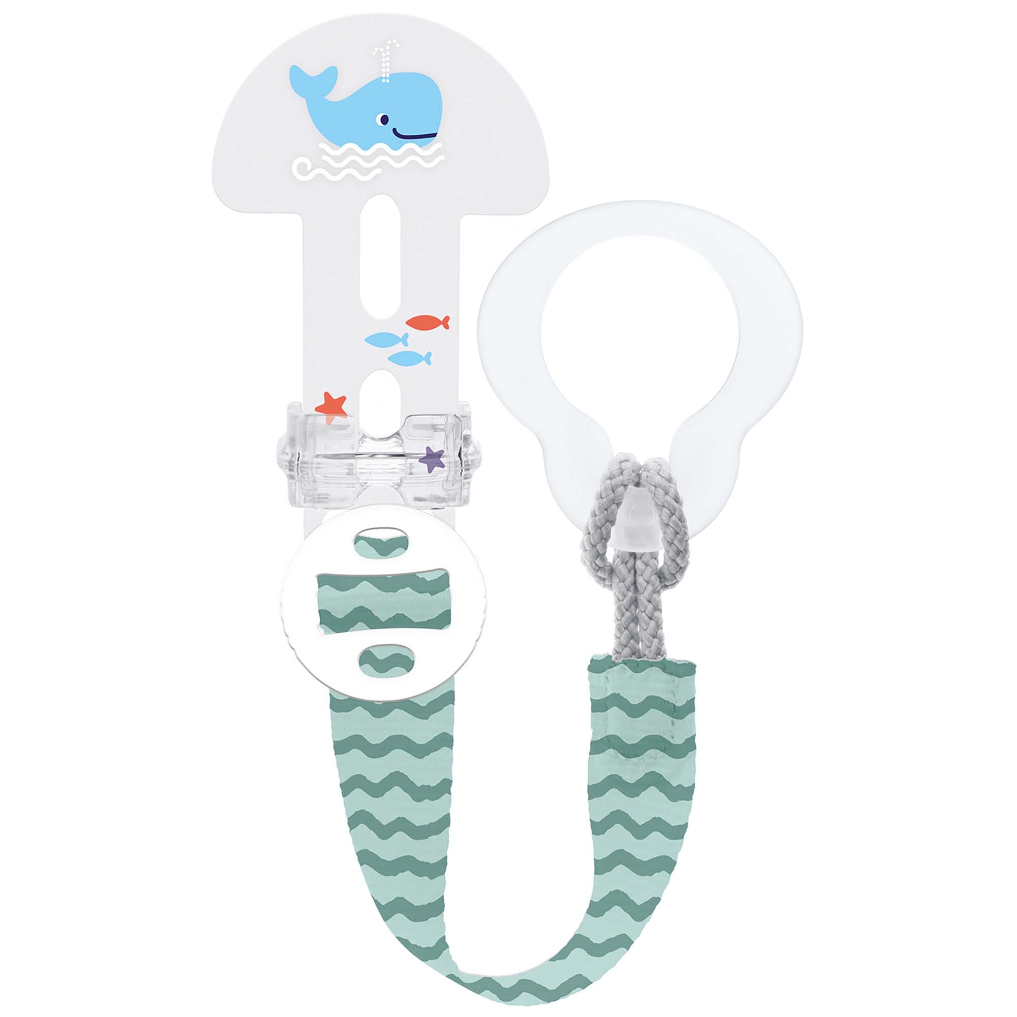 MAM Clip It! Fopspeenkoord blauw