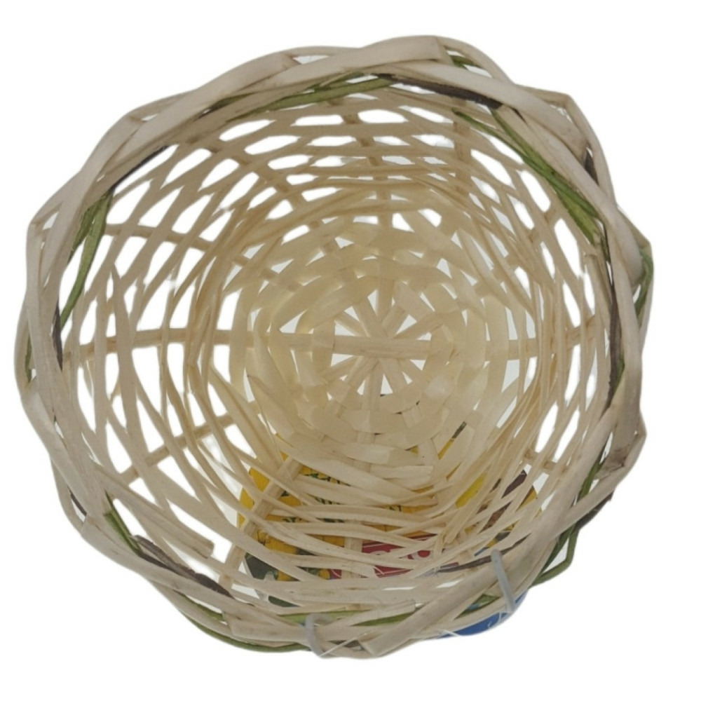 2 nids en osier pour canaris, ø 11 cm, pour oiseaux