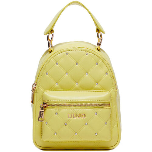 Liu Jo - Mochila ecosostenible con strass Amarillo