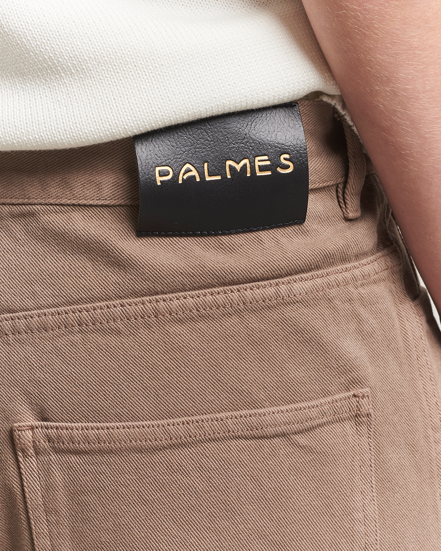 Palmes Coarse 5-Pocket Trousers Fossil