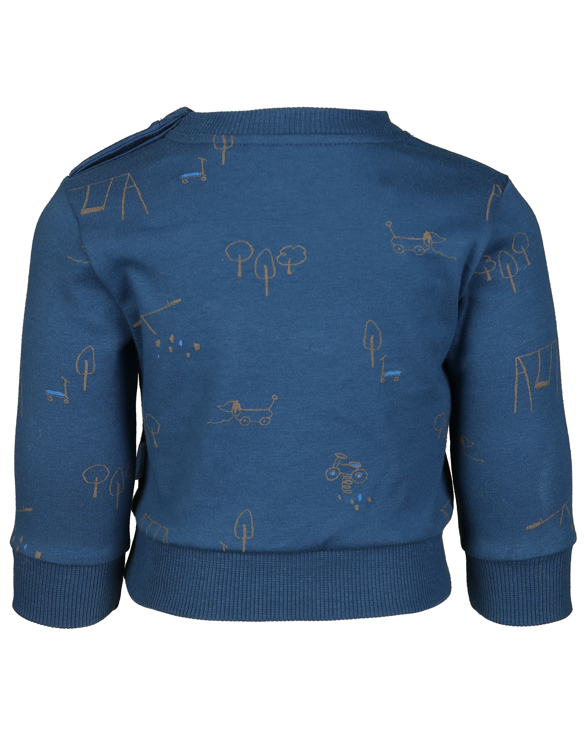 Sweatshirt PLAYTIME in blue storm