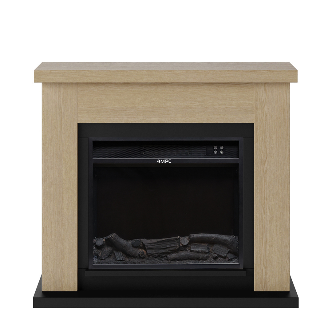 Cheminee murale 1500w caminetto fuego paolo rovere