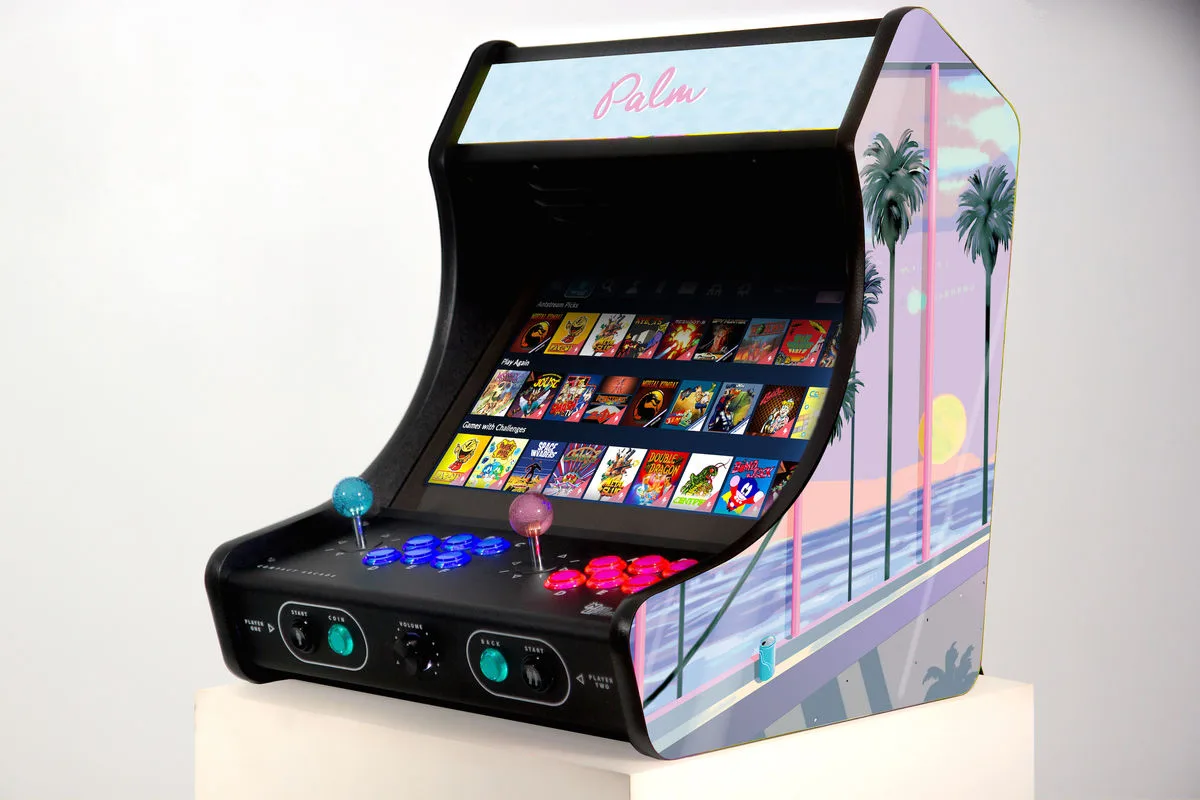 Neo Legend Compact Arcade Expert - Miami Palm by Yoko Honda Bornes d'arcade